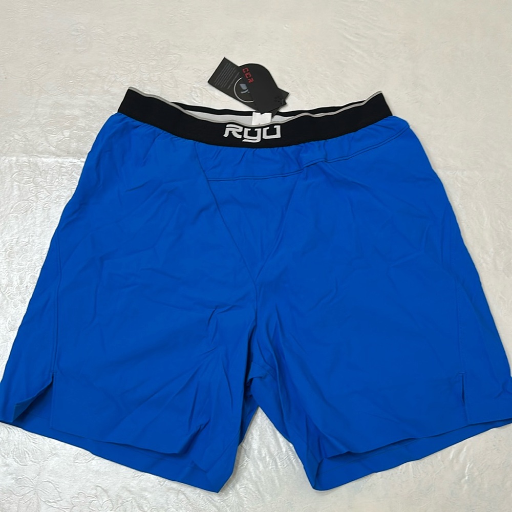 Respect Your Universe Athletic Short - blue